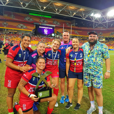 JAYBOR GOT INTO THE ACTION AT THE BRISBANE GLOBAL RUGBY 10s (AND YES, THINGS GOT SUPER WEIRD)
