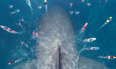 THE MEG: A MOVIE ABOUT JASON STATHAM CHASING A GIANT PREHISTORIC SHARK WITH THE HELP OF DWIGHT SCHRUTE & RUBY ROSE... WAIT, WHAT?